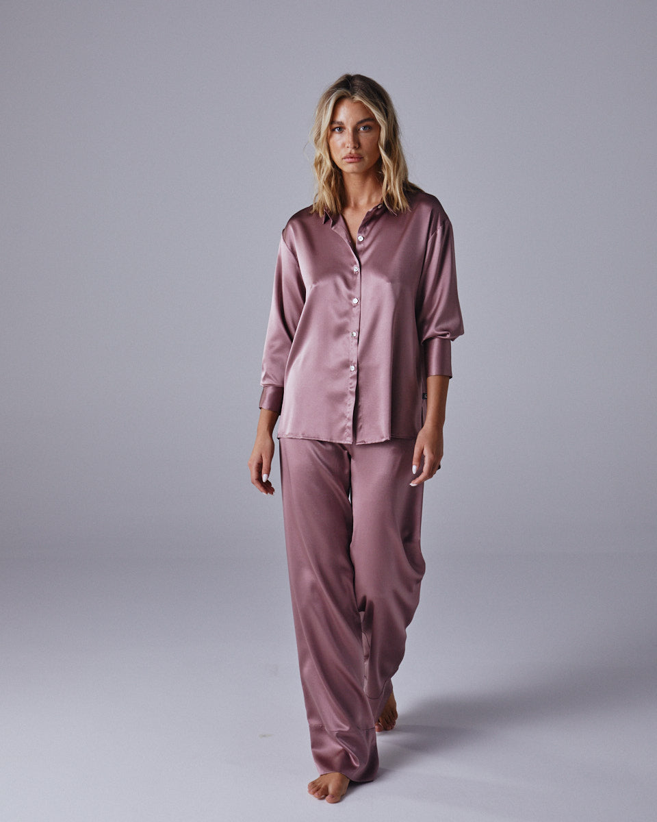 Medlar Silk Pyjama Shirt