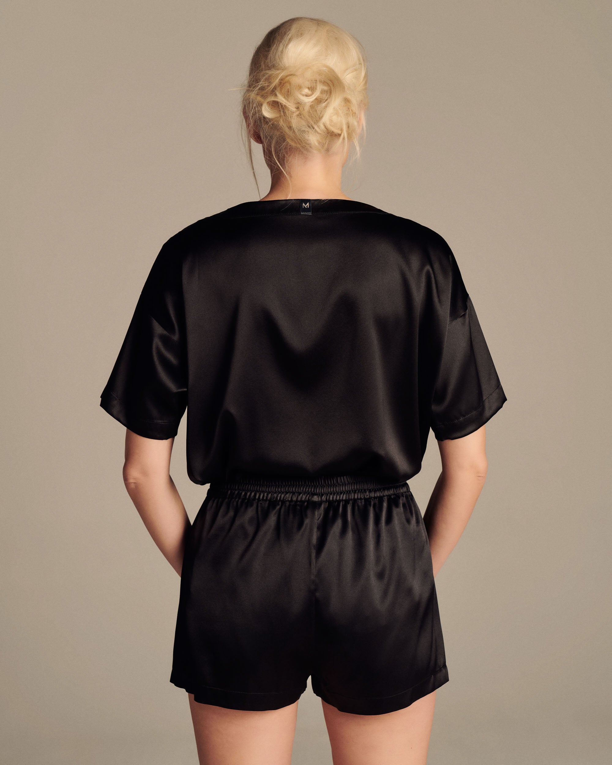 Paris Elegance Silk Blouse