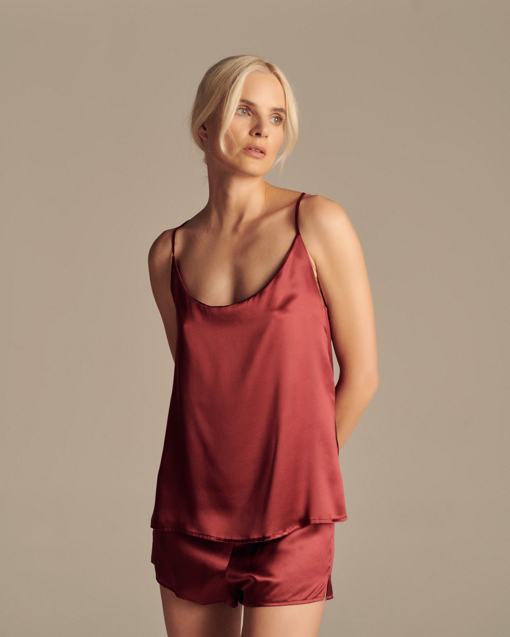 Svileni Babydoll šorts
