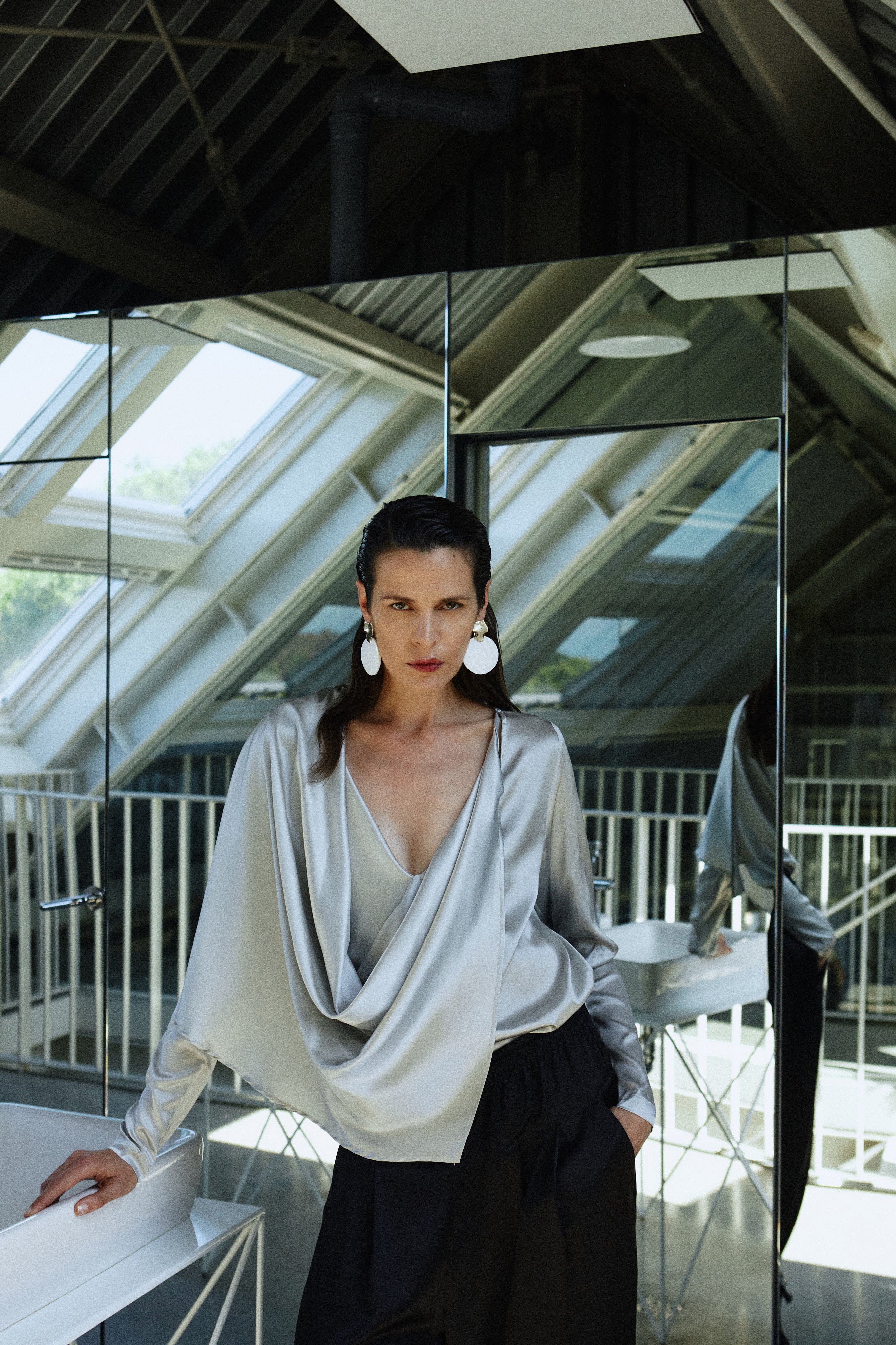 Siena Love Scarf Shirt