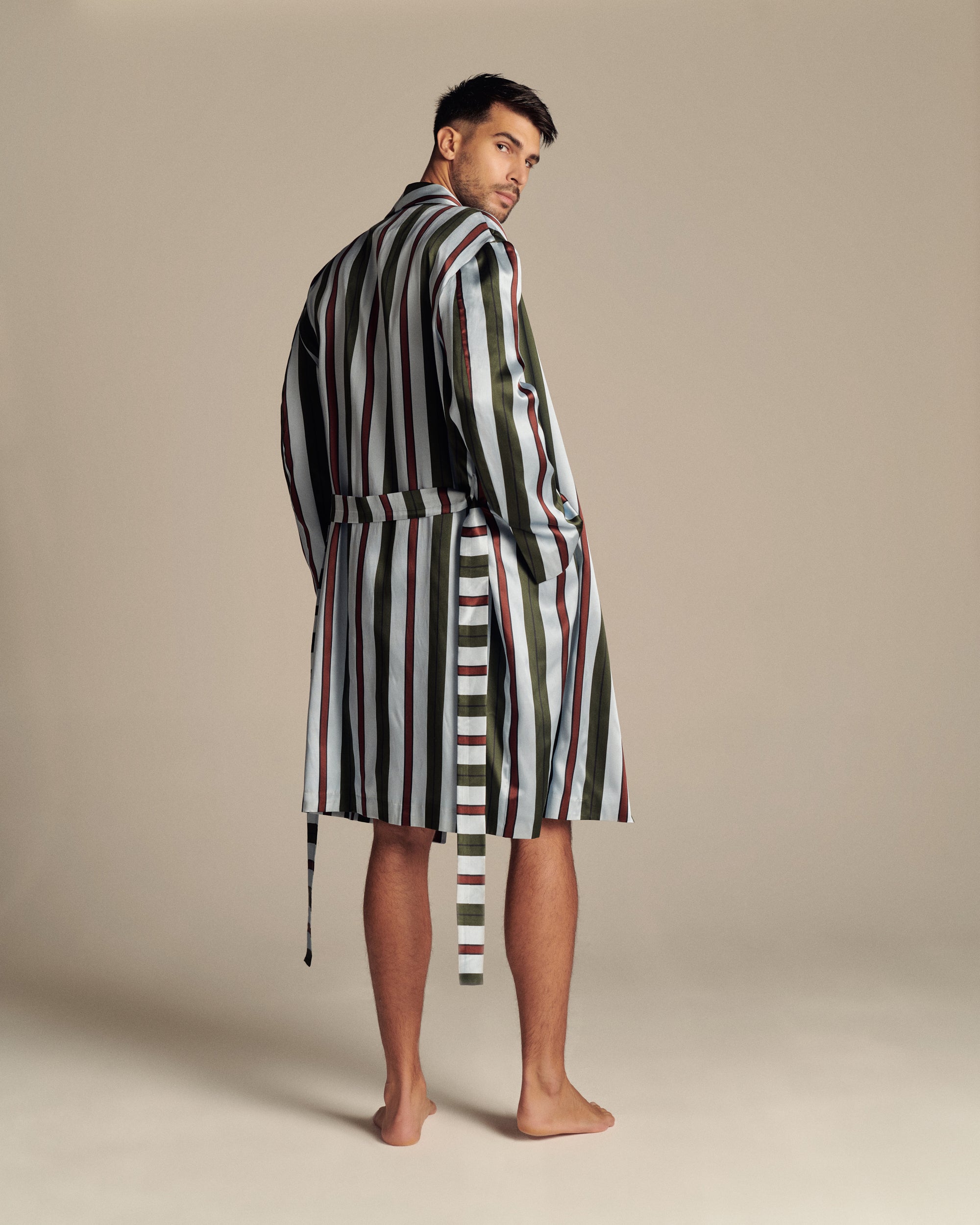 Silk Mens Robe