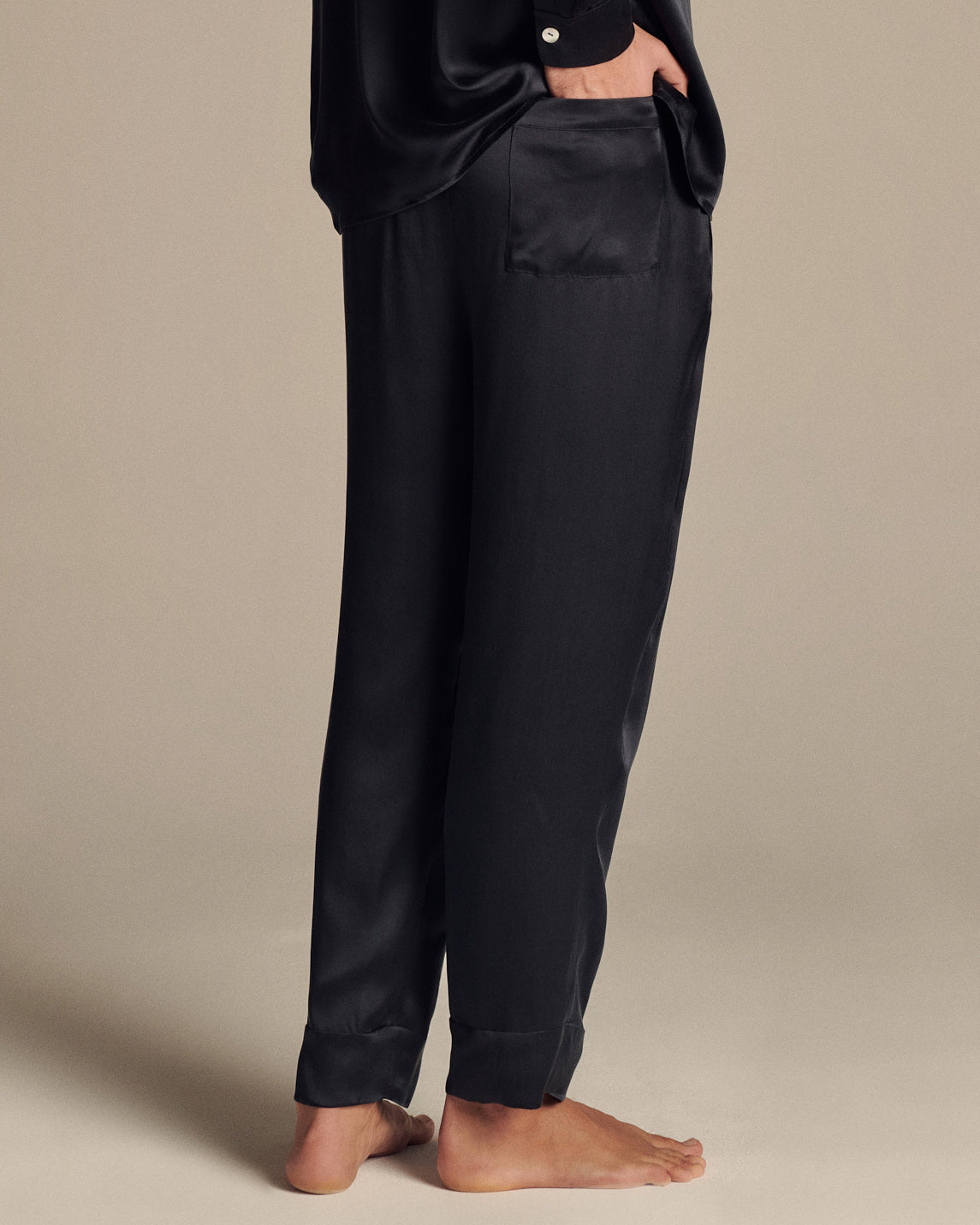 Paris Elegance Silk Mens Pyjama Set