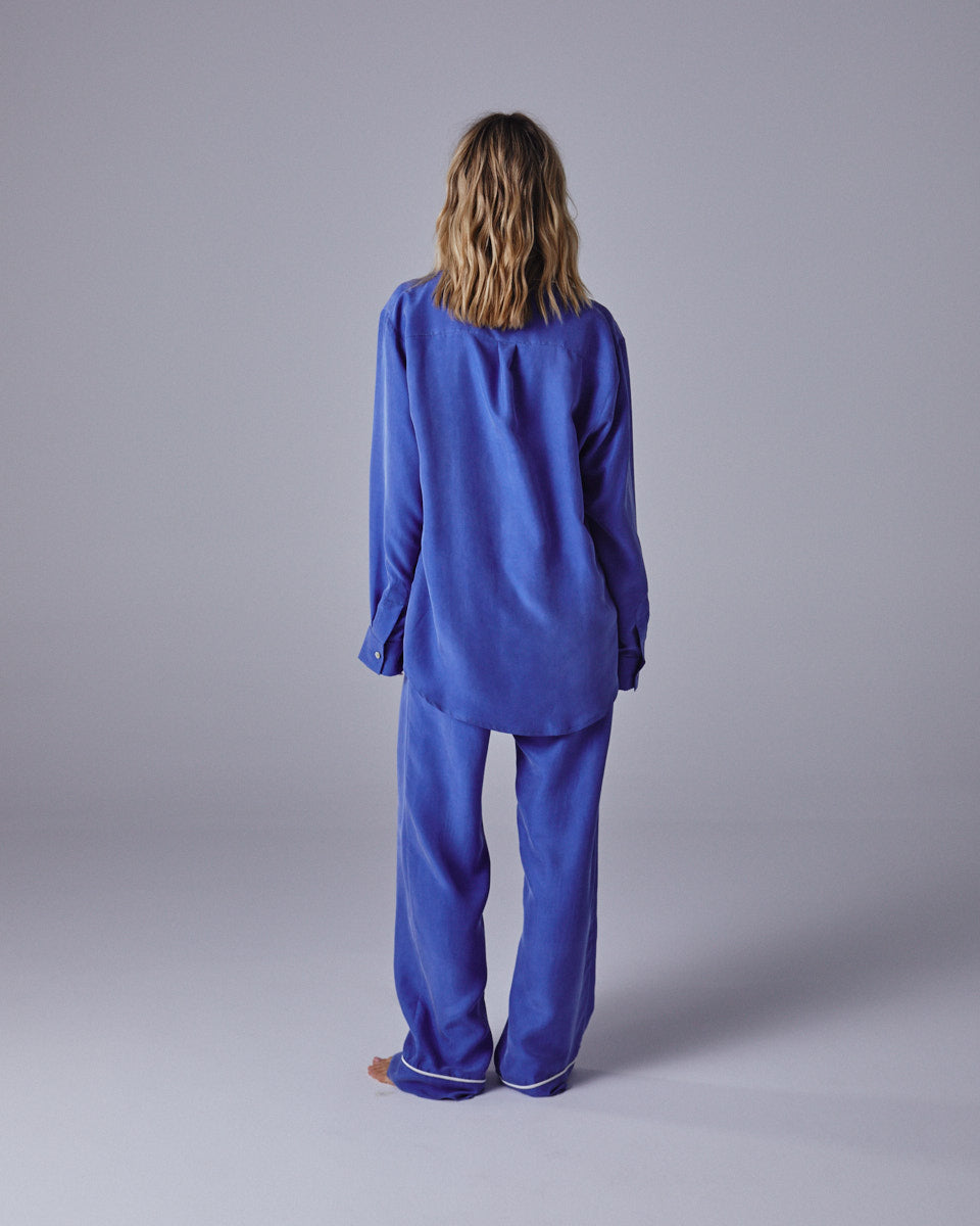Brushed Silk Pyjama Shirt