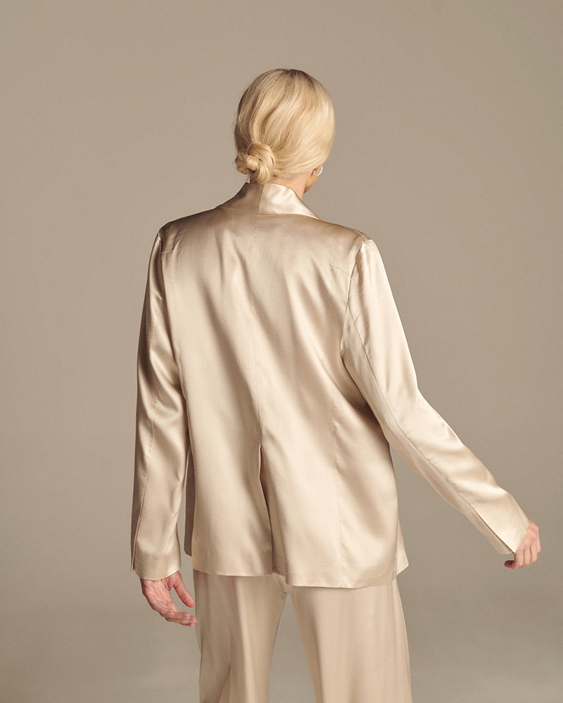 Silk Blazer